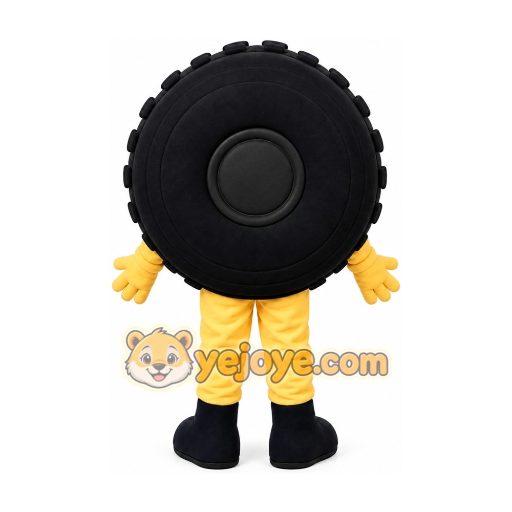 Automobile Car Tire Tyre Mascot Costume