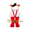 Helmet Cow Mascot Costume