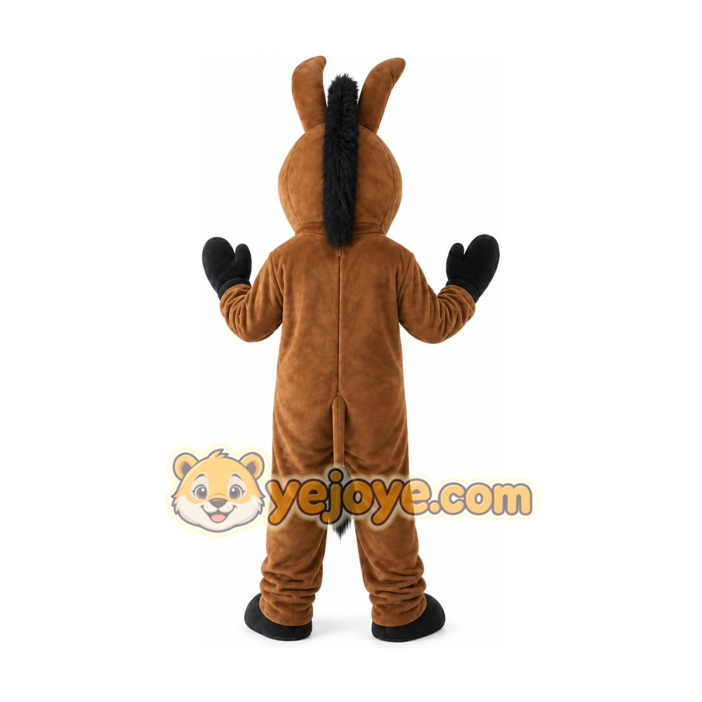 Helmet Donkey Mascot Costumes Helmet Donkey Mascot Costumes