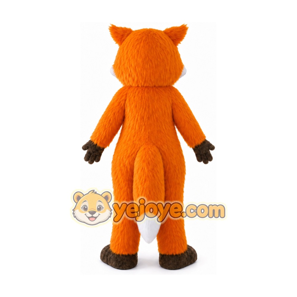 Helmet Orange Fox Mascot Costumes