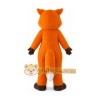 Helmet Orange Fox Mascot Costumes