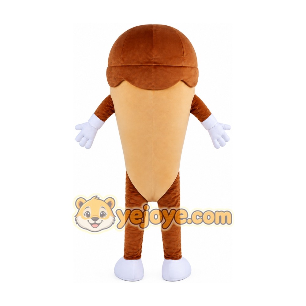 Ice Cream Cone Mascot Costume Ice Cream Cone Mascot Costume