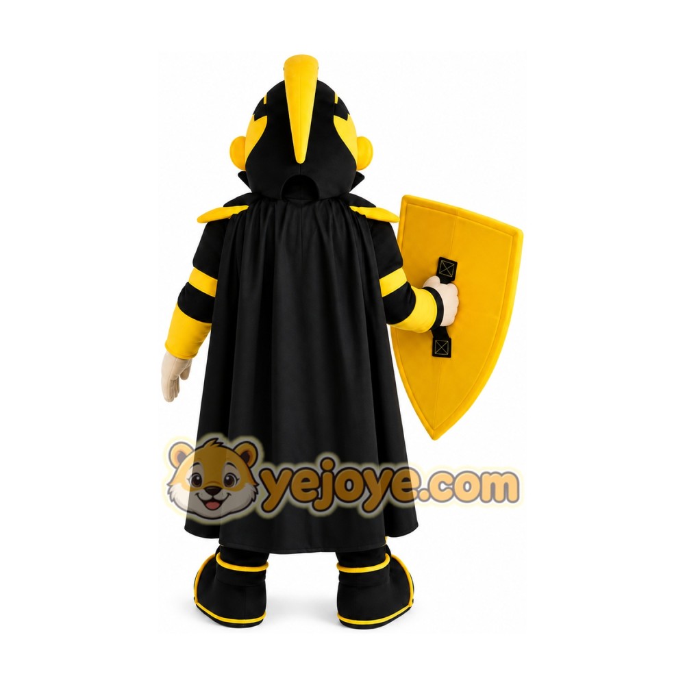 Knight Lancer Mascot Costume Cartoon Character Knight Lancer Mascot Costume Cartoon Character