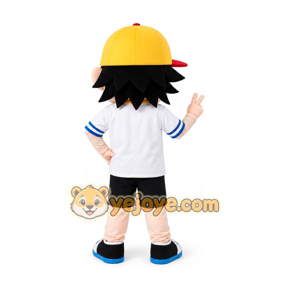 Baseball Boys Plush Cartoon Character Mascot Costume Baseball Boys Plush Cartoon Character Mascot Costume