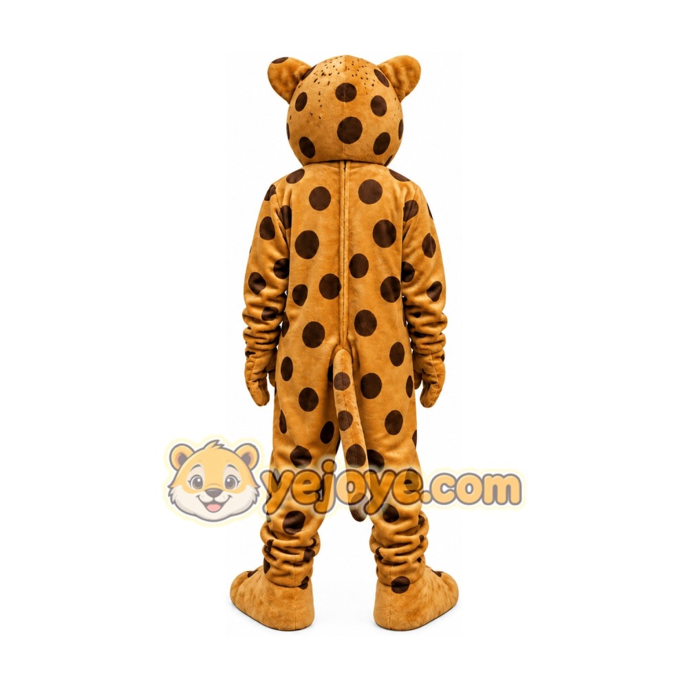 Leopard Cartoon Mascot Costume Leopard Cartoon Mascot Costume