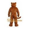 Leopard Power Cat Cougar Mascot Costume Leopard Power Cat Cougar Mascot Costume