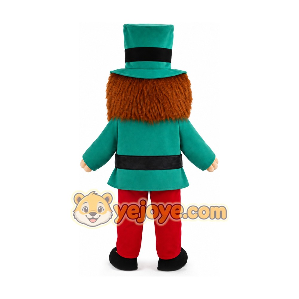 Leprechaun Clown Mascot Costume