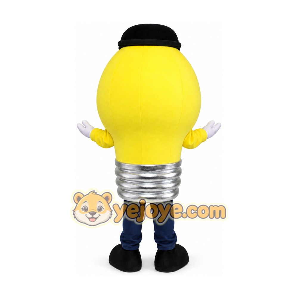 Light Bulb Mascot Costume