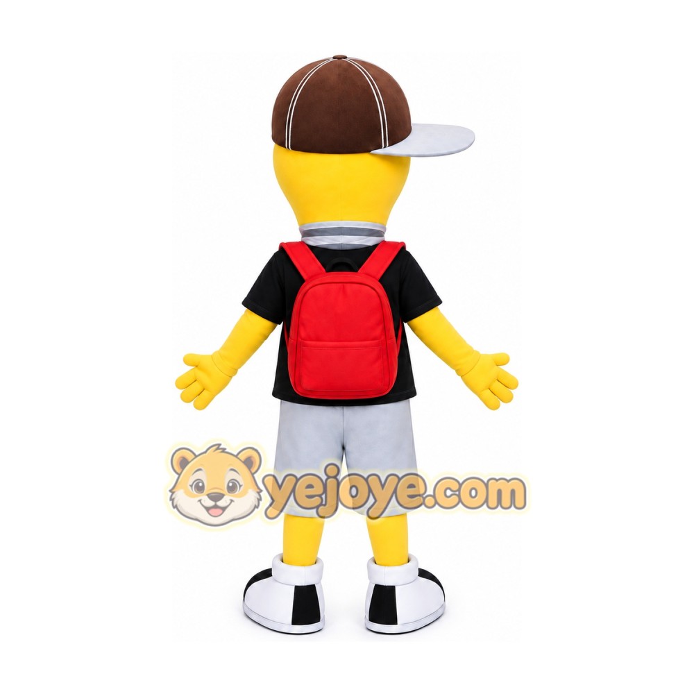 Light Lamp Bulb Boy Mascot Costume