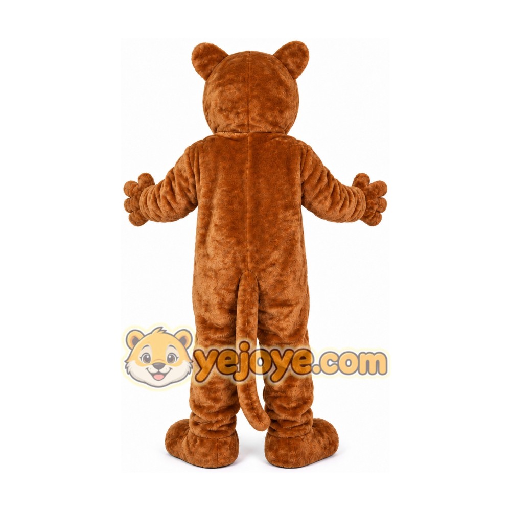 Little Leopard Panther Cougar Mascot Costume Little Leopard Panther Cougar Mascot Costume