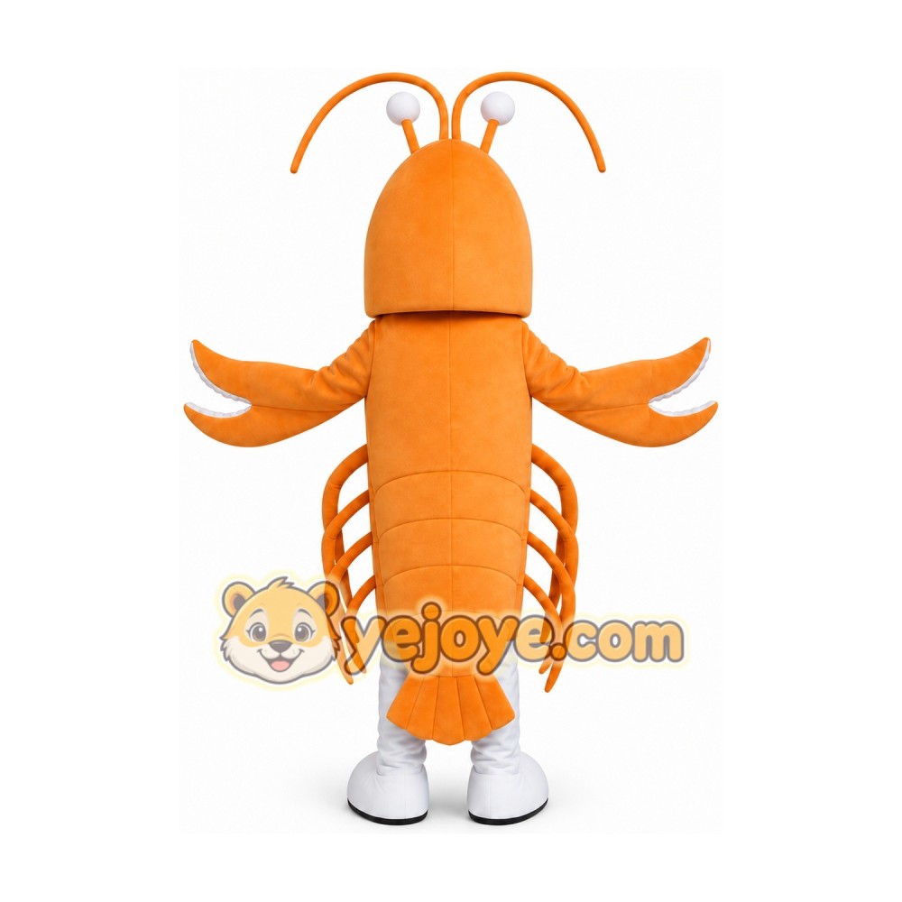 Lobster Langouste Mascot Costume Cartoon Character Costume