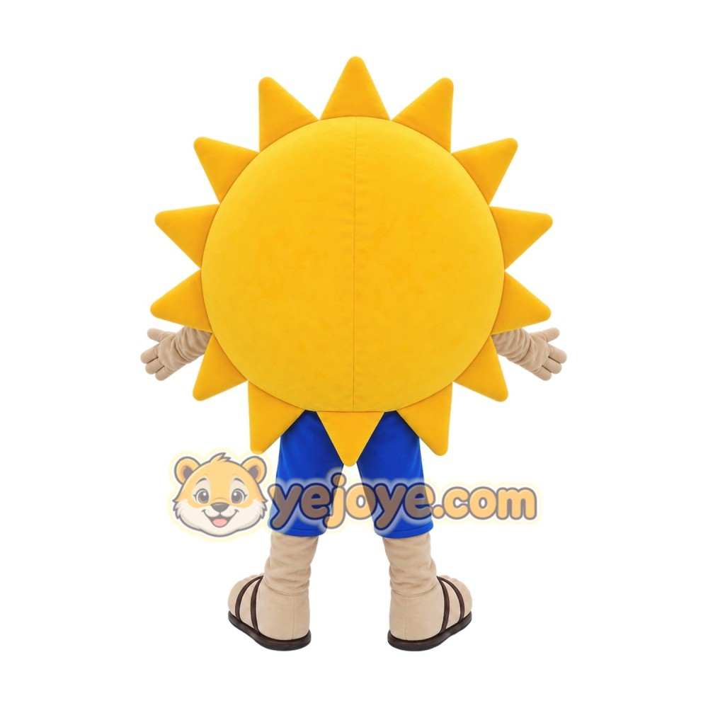 Beach Sunshine Cool Joyful Sunglasses Sun Mascot Costume Beach Sunshine Cool Joyful Sunglasses Sun Mascot Costume