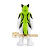 Long Fur Green White Husky Dog Fursuit Mascot Costume Long Fur Green White Husky Dog Fursuit Mascot Costume