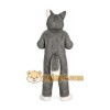 Long Gray Wolf Mascot Costume Long Gray Wolf Mascot Costume