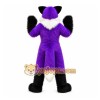 Long Hair Purple Wolf Mascot Costume for Adult Long Hair Purple Wolf Mascot Costume for Adult