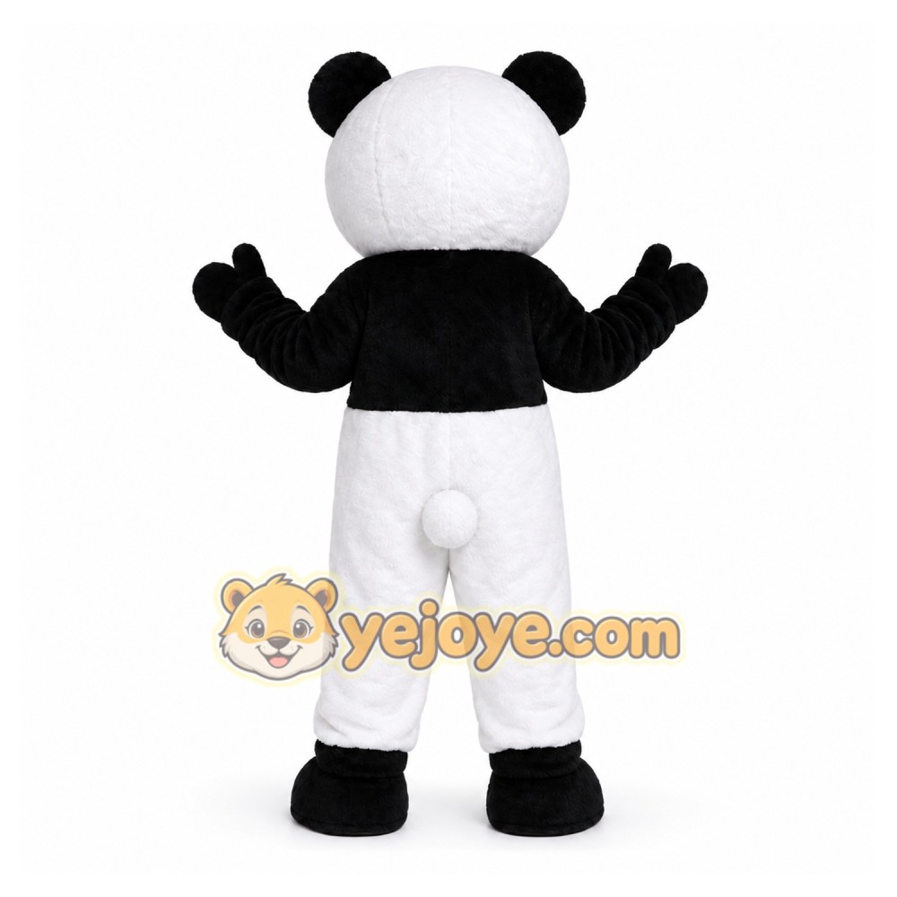 Long Plush Panda Mascot Costume Long Plush Panda Mascot Costume