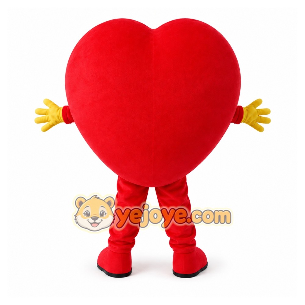 Love Heart Mascot Costume Love Heart Mascot Costume
