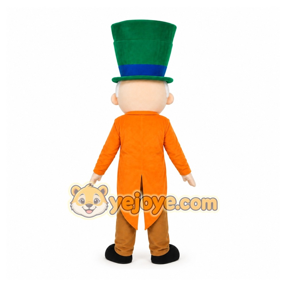 Magician Mascot Costume Magician Mascot Costume