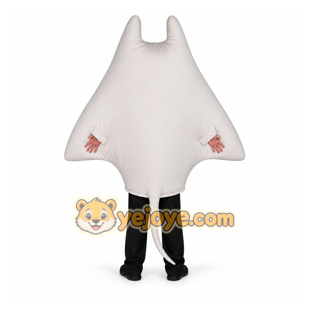 Manta Rays Devil Ray Mascot Costume Manta Rays Devil Ray Mascot Costume