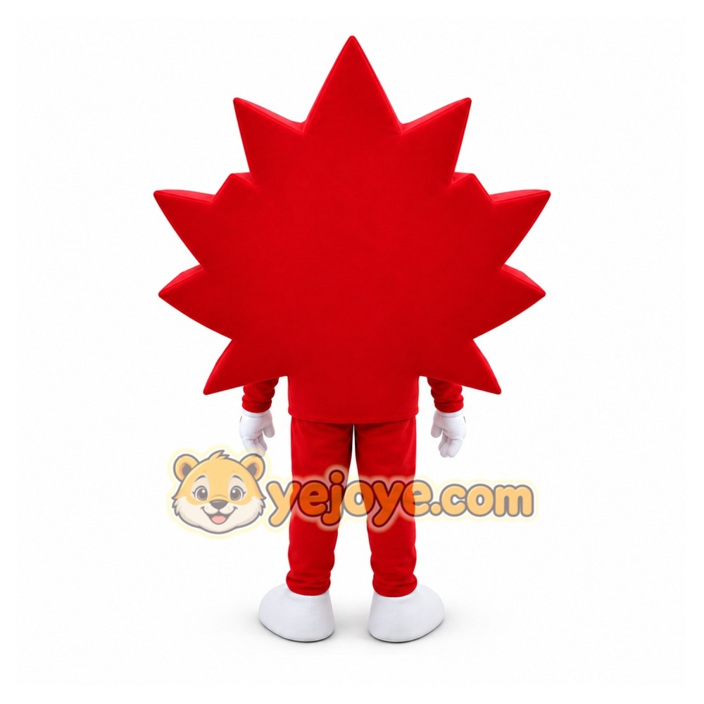Maple Leaf Mascot Costume Maple Leaf Mascot Costume