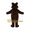 Bear Mascot Costume Dark Brown Bear Mascot Costume Dark Brown