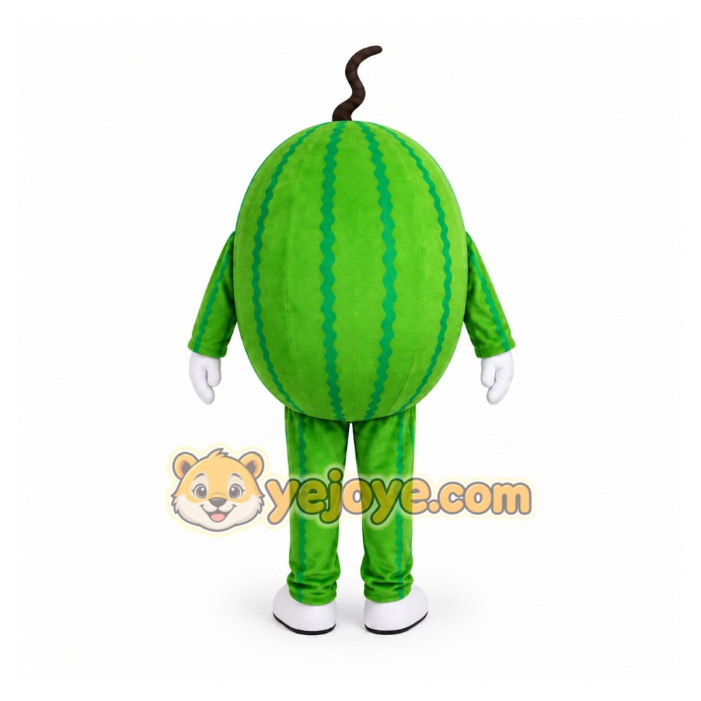 Melon Mascot Costume Fruit Cartoon Melon Mascot Costume Fruit Cartoon