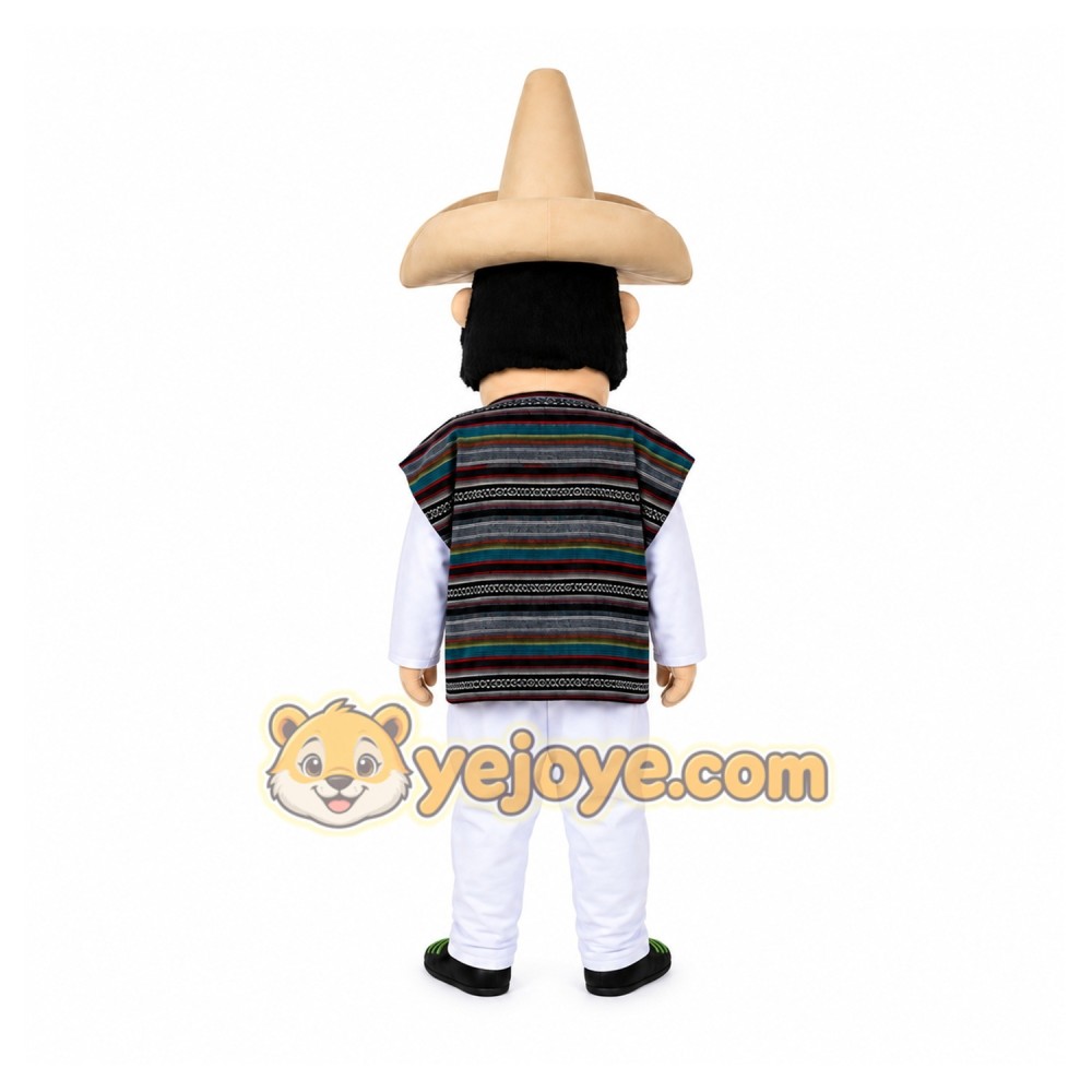 Mexican Mexico Man Indian Mascot Costume Mexican Mexico Man Indian Mascot Costume