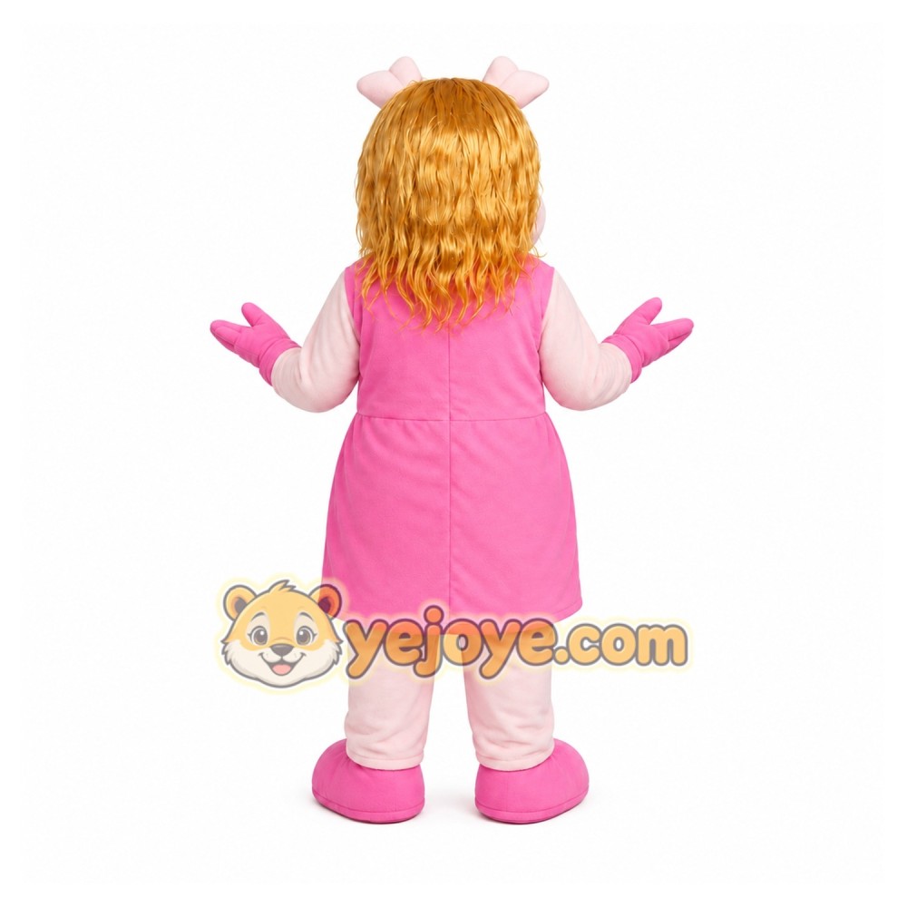 Miss Piggy Mascot Costume