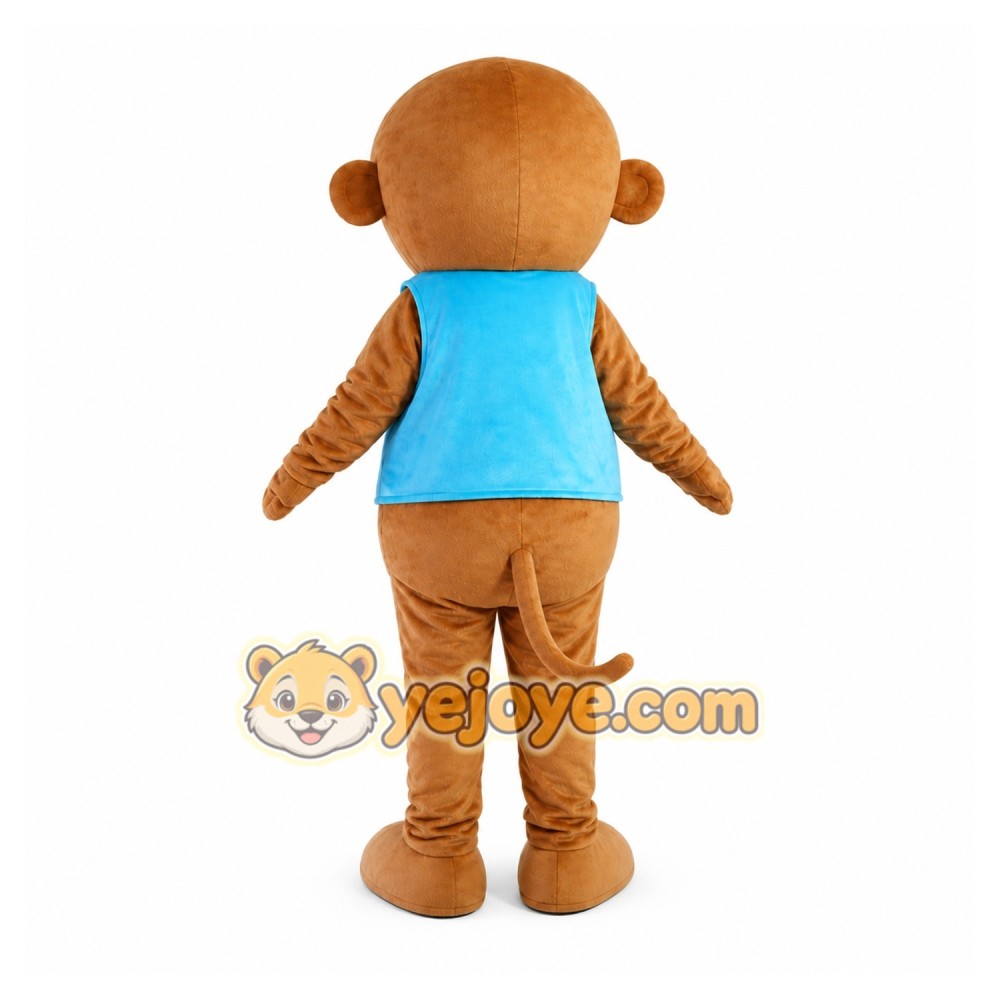 Monkey Cartoon Mascot Costume Monkey Cartoon Mascot Costume