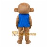 Monkey Mascot Costume with Blue Jacket Monkey Mascot Costume with Blue Jacket