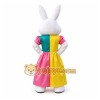 Mrs Easter Bunny Rabbit Mascot Costume Mrs Easter Bunny Rabbit Mascot Costume
