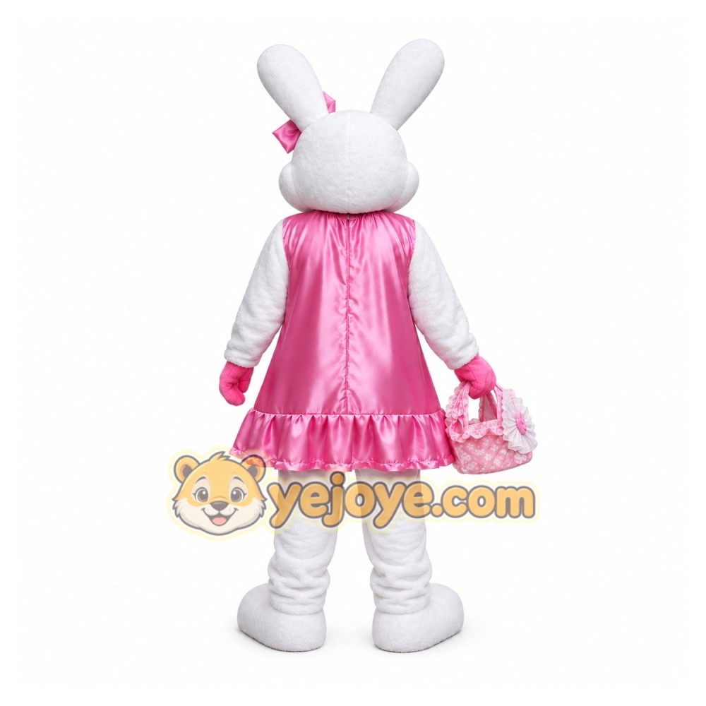 Mrs. Bunny with an Easter basket Mascot Costumes Mrs. Bunny with an Easter basket Mascot Costumes