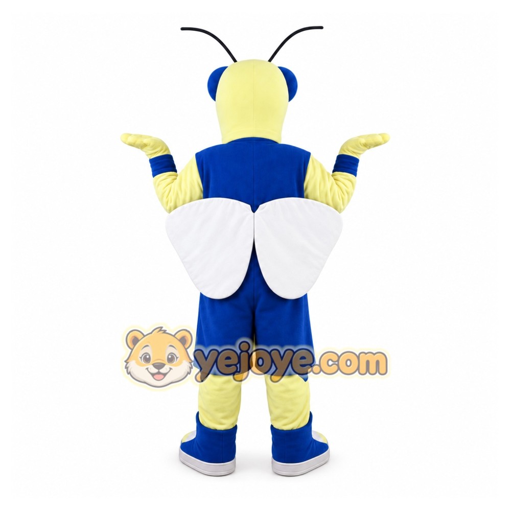 Muscle Bee Mascot Costume for Adult
