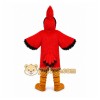 Red Crested Bird Mascot Costume