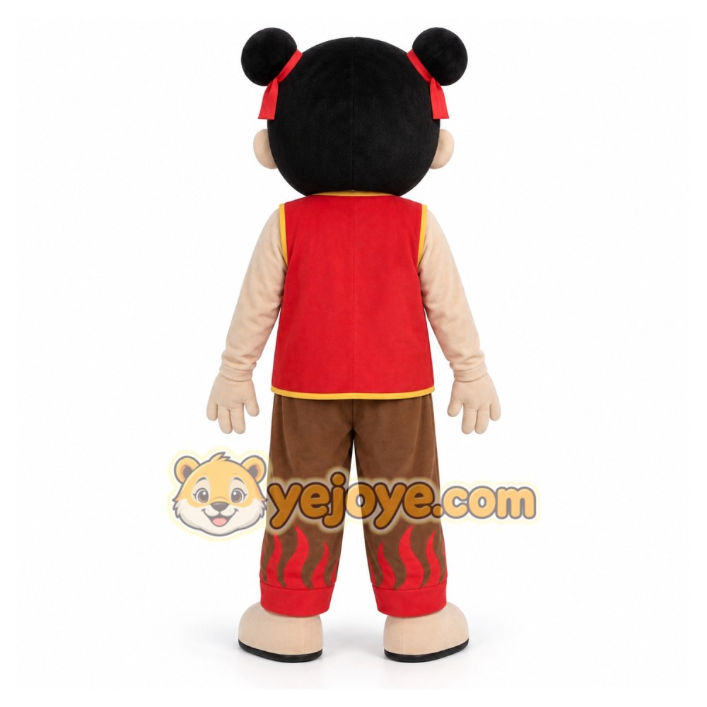 Nezha Cartoon Mascot Costumes Demon Child Comes to Life Nezha Cartoon Mascot Costumes Demon Child Comes to Life