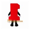 Number 1 Mascot Costume