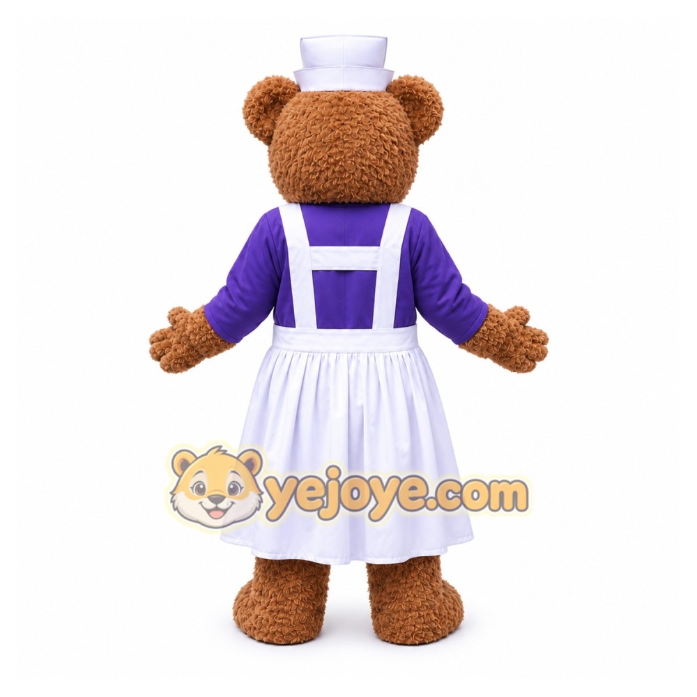 Nurse Bear Mascot Costumes Nurse Bear Mascot Costumes