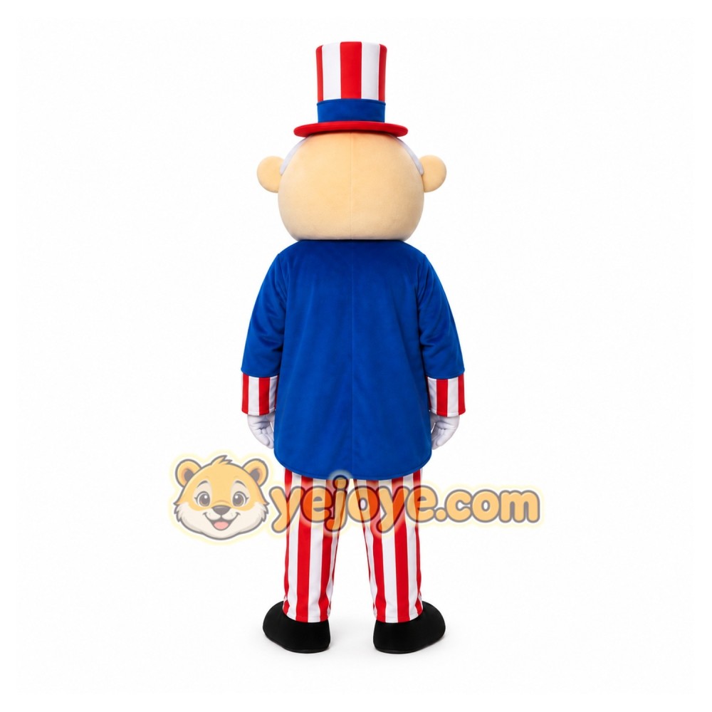 Old Man Mascot Costume