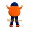 Orange Baseball Mascot Costume Orange Baseball Mascot Costume