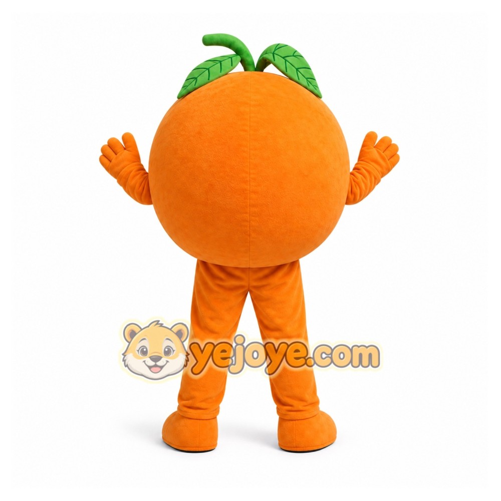 Orange Fruit Mascot Costume Orange Fruit Mascot Costume