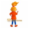 Orange Girl Mascot Costume Orange Girl Mascot Costume