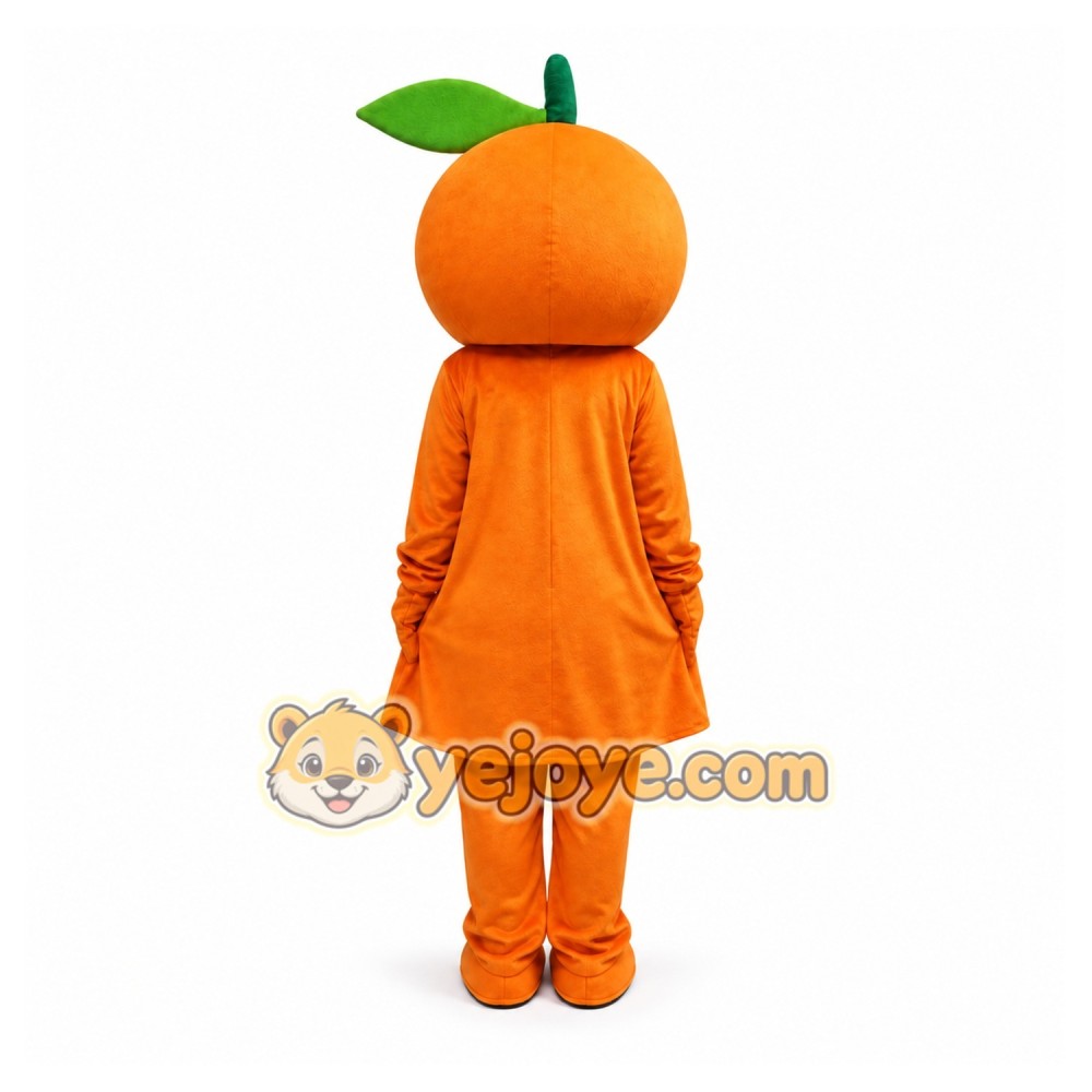 Orange Fruit Mascot Costume Orange Fruit Mascot Costume