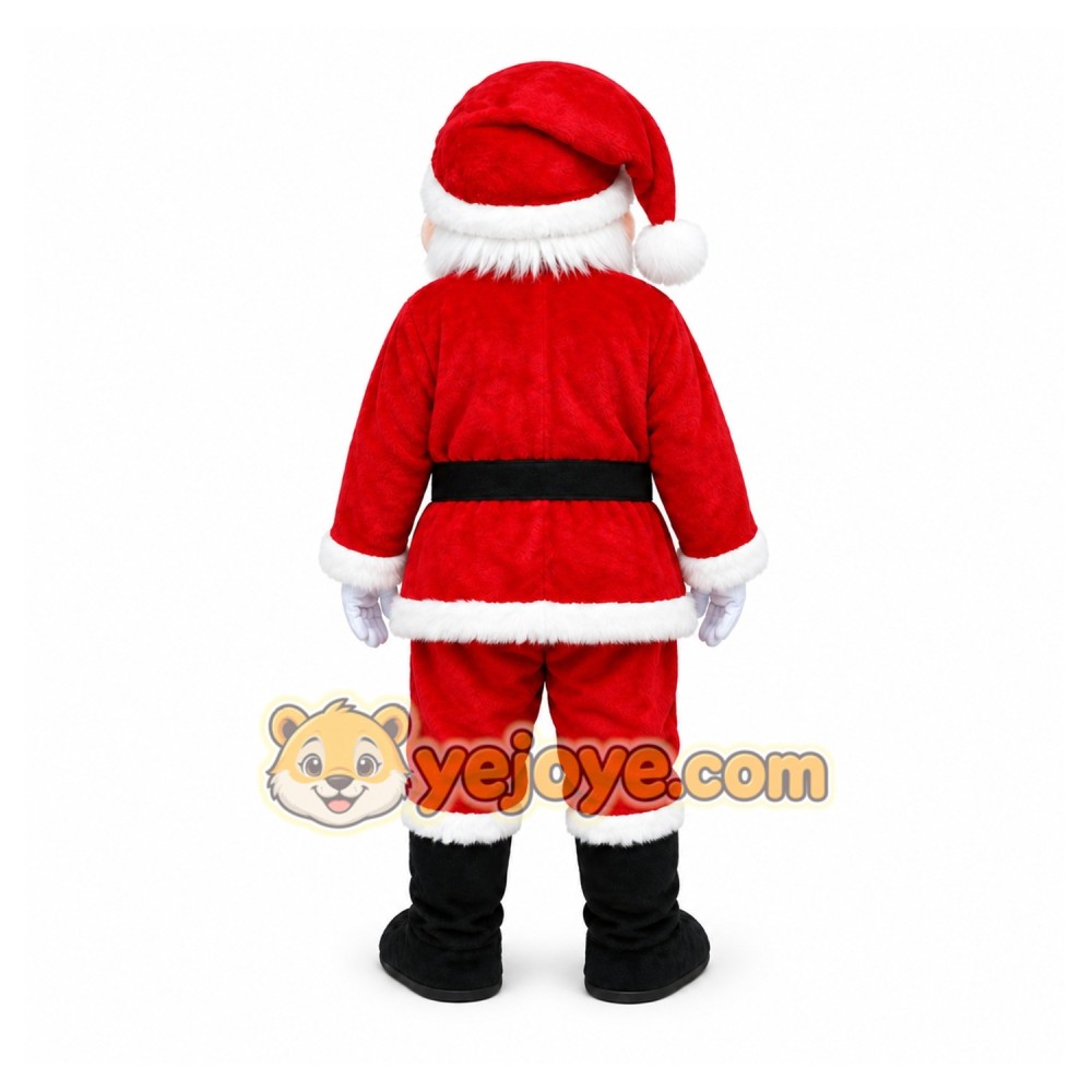 Outlet Santa Claus Cartoon Mascot Costume