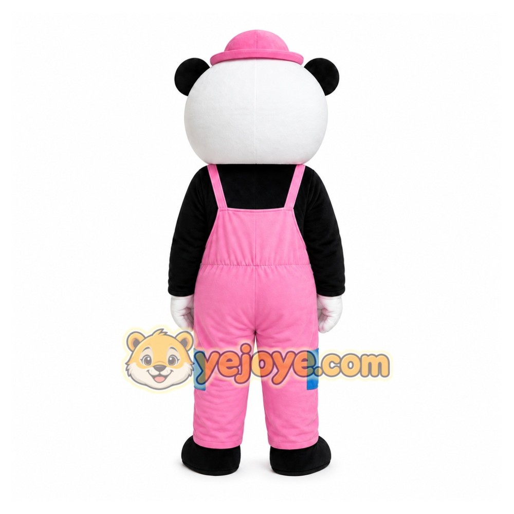 Panda Adult Cartoon Mascot Costume Panda Adult Cartoon Mascot Costume