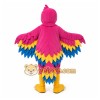 Parrot Hot Pink Animal Farm Mascot Costume Parrot Hot Pink Animal Farm Mascot Costume