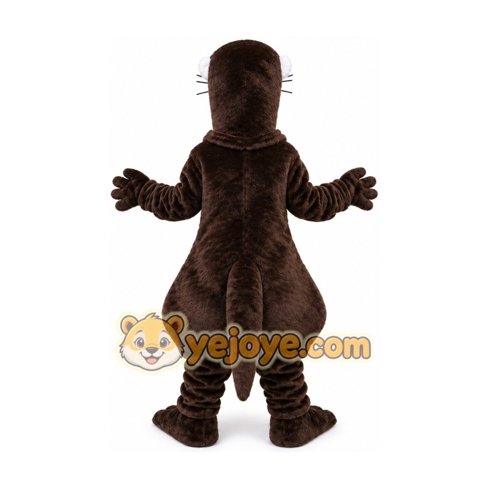 Brown Otter Mascot Costume