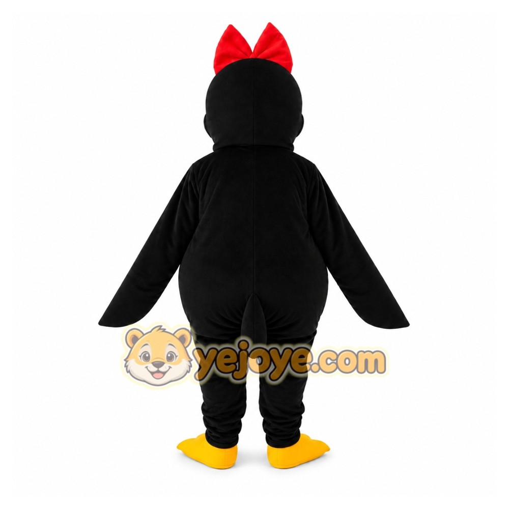 Penguin Girl Cartoon Mascot Costume Penguin Girl Cartoon Mascot Costume
