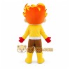 Personality Flame Head Doll Cartoon Mascot Costume