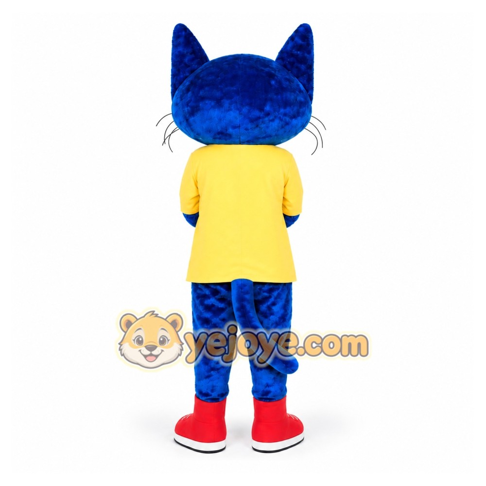 Pete The Cat Mascot Costume Pete The Cat Mascot Costume