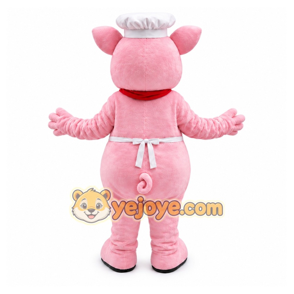 Pig Chef Mascot Costume Pig Chef Mascot Costume